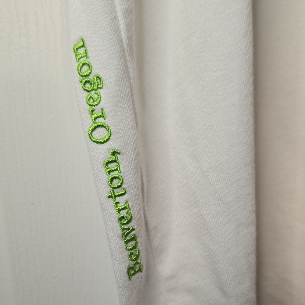 Nike World Tour White T-Shirt with Blue and Orange‎ Graphics - Picture 3 of 6